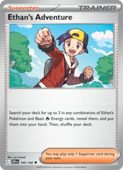 Ethan's Adventure (#165) Reverse Holo — Reverse Holo — DRI 165