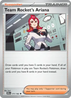 Team Rocket's Ariana (#171) — Reverse Holo — DRI 171