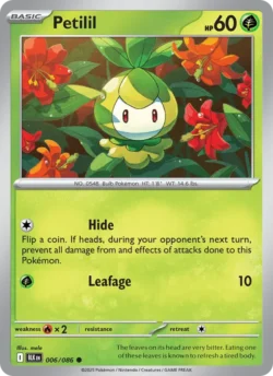 Petilil (#006) — Reverse Holo — BLK 006