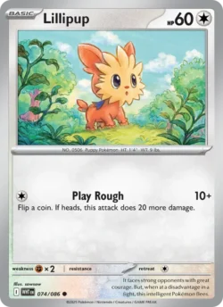 Lillipup (#074) — Reverse Holo — WHT 074