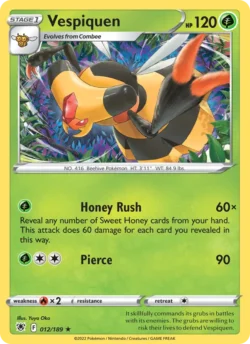 Vespiquen (#012) Reverse Holo — Reverse Holo — ASR 012