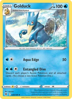 Golduck (#029) — Reverse Holo — ASR 029