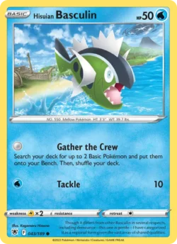 Hisuian Basculin (#043) — Reverse Holo — ASR 043