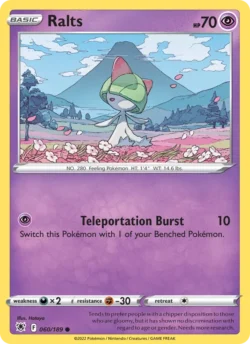 Ralts (#060) — Reverse Holo — ASR 060