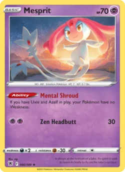 Mesprit (#066) — Reverse Holo — ASR 066