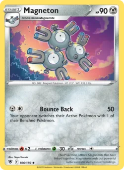 Magneton (#106) — Reverse Holo — ASR 106
