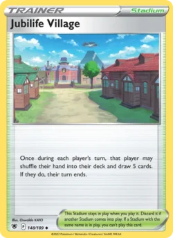 Jubilife Village (#148) Reverse Holo — Reverse Holo — ASR 148