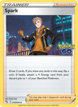 Spark (#070) — Reverse Holo — PGO 070