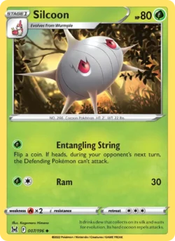 Silcoon (#007) — Reverse Holo — LOR 007