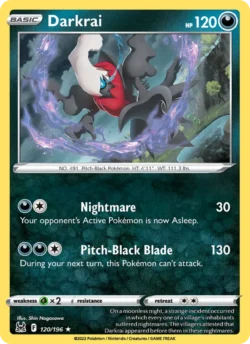 Darkrai (#120) — Reverse Holo — LOR 120