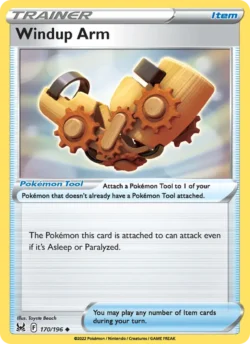 Windup Arm (#170) — Reverse Holo — LOR 170