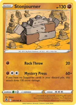 Stonjourner (#101) — Reverse Holo — SIT 101