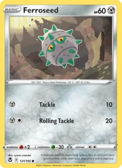 Ferroseed (#121) — Reverse Holo — SIT 121
