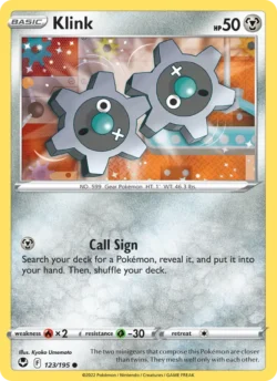 Klink (#123) Reverse Holo — Reverse Holo — SIT 123