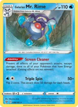 Galarian Mr. Rime (#38) Reverse Holo — Reverse Holo — RCL 038