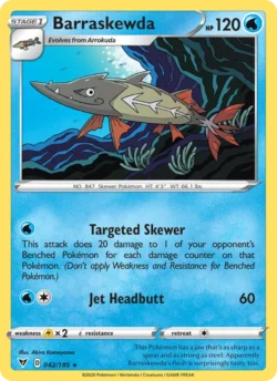 Barraskewda (#42) — Reverse Holo — VIV 042