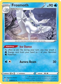 Frosmoth (#30) — Reverse Holo — SHF 030