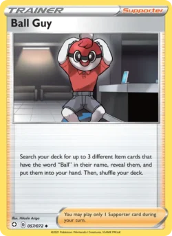 Ball Guy (#57) — Reverse Holo — SHF 057