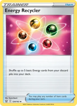 Energy Recycler (#124) — Reverse Holo — BST 124