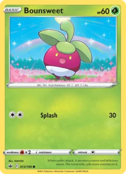 Bounsweet (#13) Reverse Holo — Reverse Holo — CRE 013