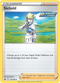 Siebold (#153) — Reverse Holo — CRE 153
