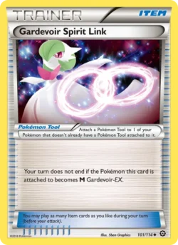 Gardevoir Spirit Link (#101) — Reverse Holo — STS 101