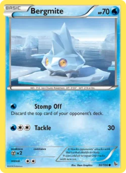 Bergmite (#30) — Reverse Holo — FLF 030