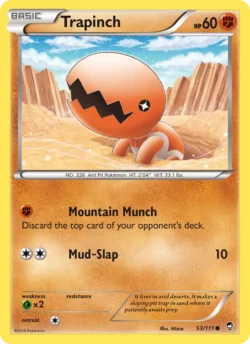 Trapinch (#53) — Reverse Holo — FFI 053
