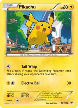 Pikachu (#20) Reverse Holo — Reverse Holo — ROS 020