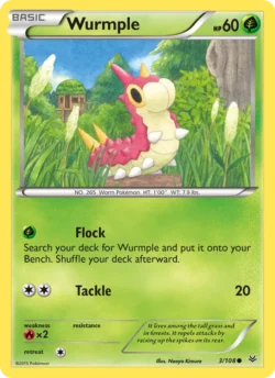 Wurmple (#3) — Reverse Holo — ROS 003