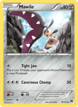 Mawile (#78) — Reverse Holo — BKP 078