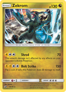 Zekrom (#46) Holo — Holo — DRM 46