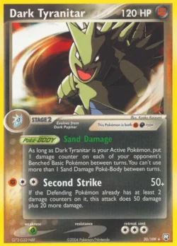 Dark Tyranitar (#20) — TRR 20