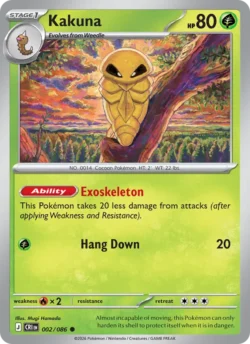 Kakuna (#002) Reverse Holo — Reverse Holo — CRI 002