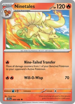 Ninetales (#009) — CRI 009