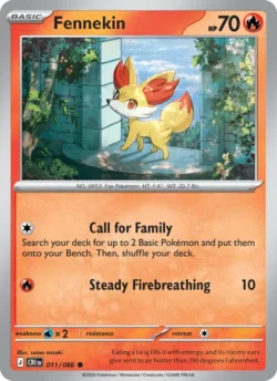 Fennekin (#011) — CRI 011