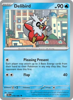 Delibird (#018) — CRI 018