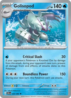 Golisopod (#026) Reverse Holo — Reverse Holo — CRI 026