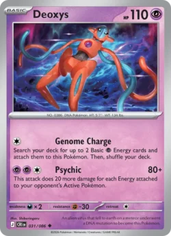 Deoxys (#031) Reverse Holo — Reverse Holo — CRI 031