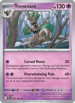 Trevenant (#039) Holo — Holo — CRI 039