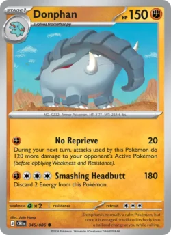 Donphan (#045) Reverse Holo — Reverse Holo — CRI 045