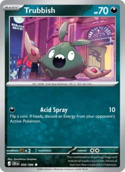 Trubbish (#056) Reverse Holo — Reverse Holo — CRI 056