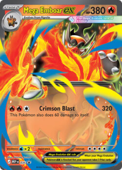 Mega Emboar Ex (#35) Promo — MEP 35