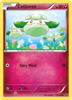 Cottonee (#70) Reverse Holo — Reverse Holo — FCO 070